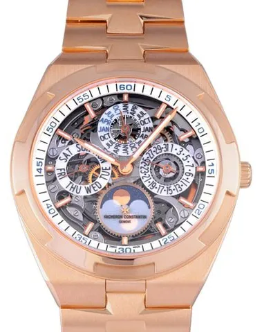 Vacheron Constantin Overseas 4300V/120R-B547 41.5mm Rose gold Skeleton