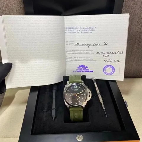 Panerai Luminor 1950 PAM 00320 44mm Steel Black