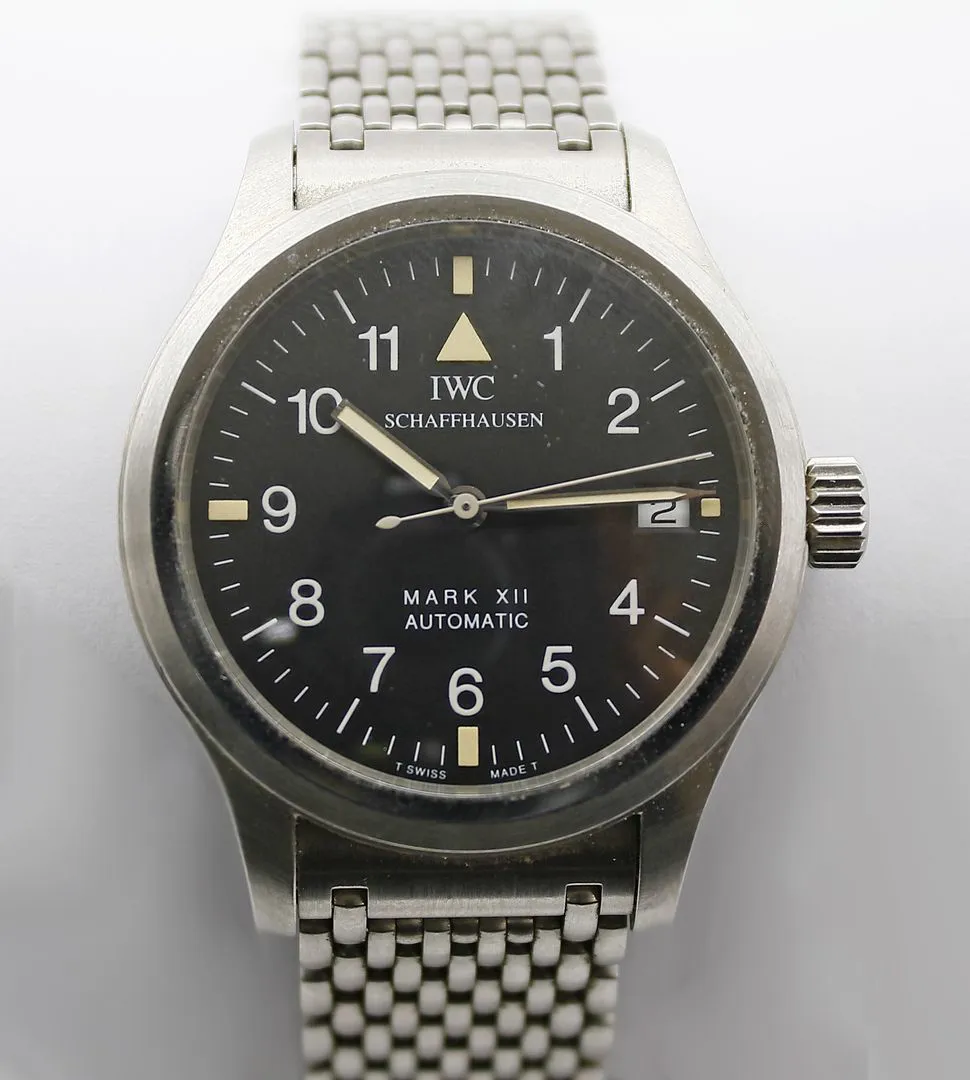 IWC Mark XII 36mm Stainless steel Black