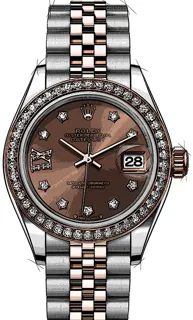 Rolex Lady-Datejust 279381RBR Rose gold and Stainless steel