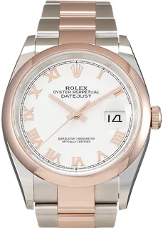 Rolex Datejust 36 126201 Rose gold and Stainless steel