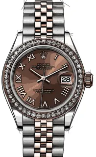 Rolex Lady-Datejust 279381RBR Rose gold and Stainless steel