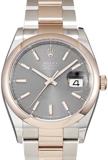 Rolex Datejust 36 126201 Rose gold and Stainless steel