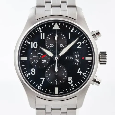 IWC Pilot IW377704 43mm Steel Black