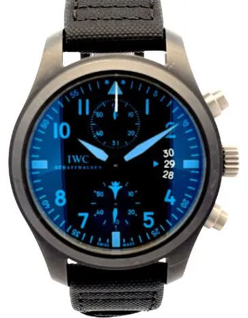 IWC Pilot Chronograph Top Gun IW388003 46mm Ceramic Black