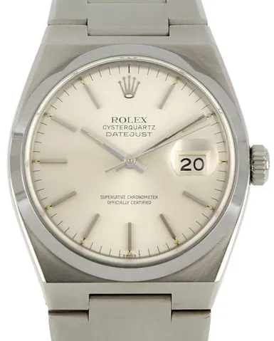 Rolex Datejust Oysterquartz 17000 36mm Stainless steel Gray