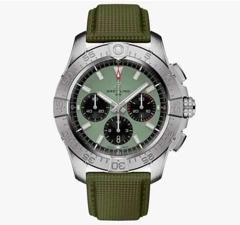 Breitling Avenger AB0147101L1X1 44mm Stainless steel Green