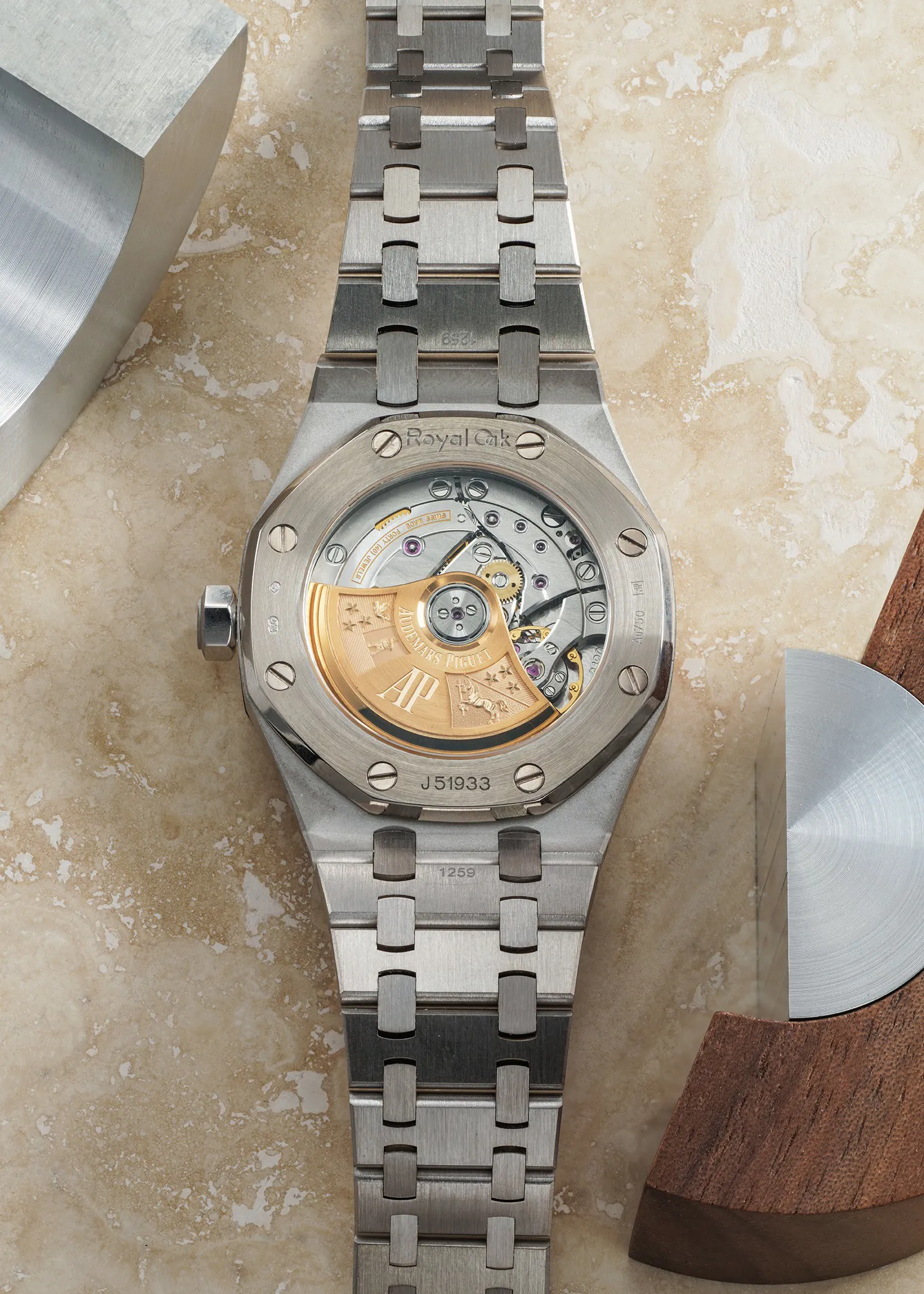 Audemars Piguet Royal Oak 15454BC.GG.1259BC.01 37mm White gold Silver 1