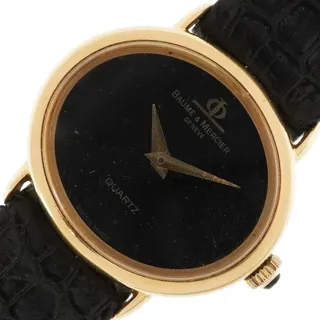 Baume & Mercier Yellow gold Black