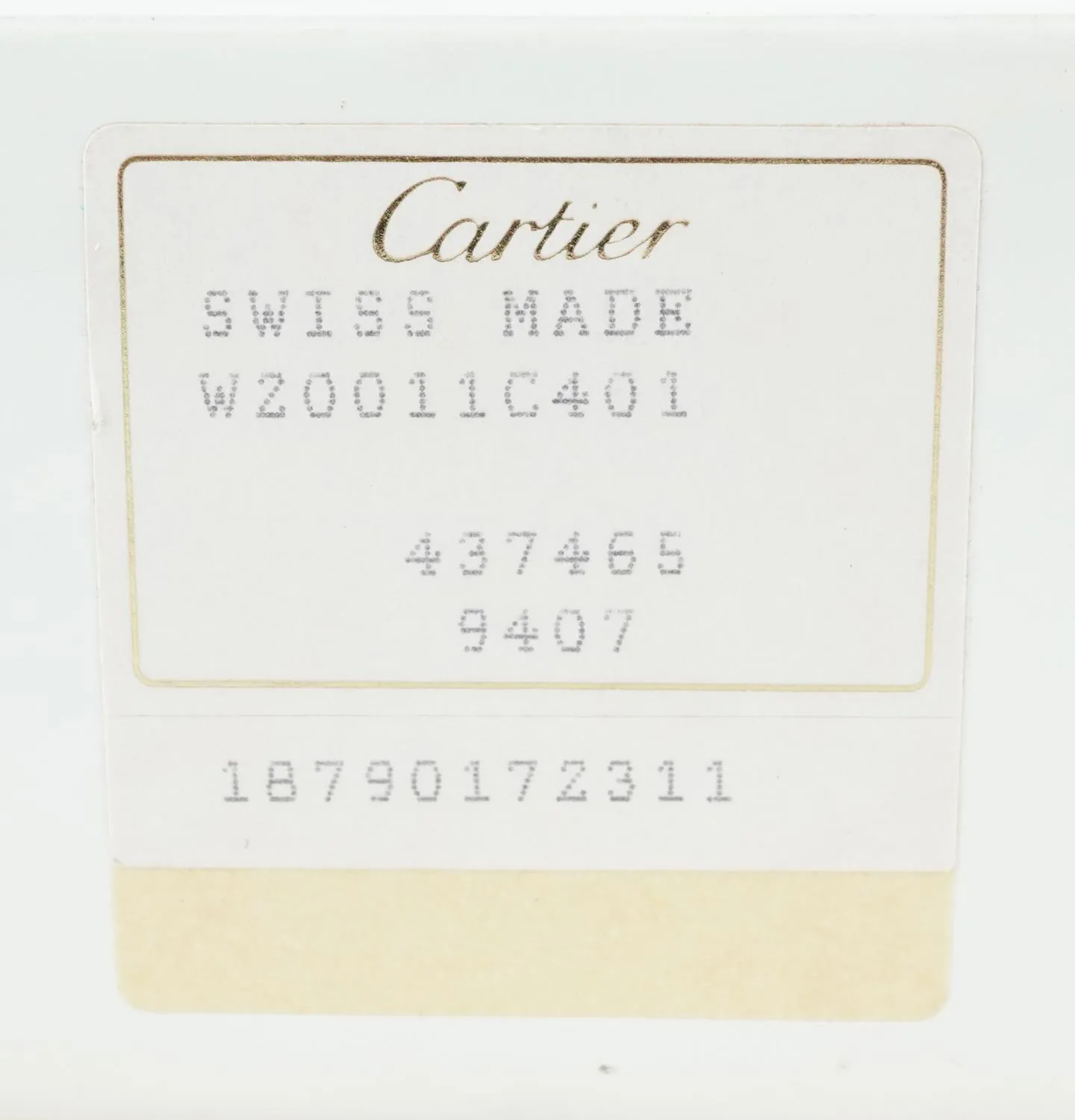 Cartier Must de Cartier 30mm Silver-gilt Burgundy 4