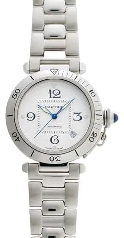 Cartier Pasha W31031H3 38.5mm Steel Silver