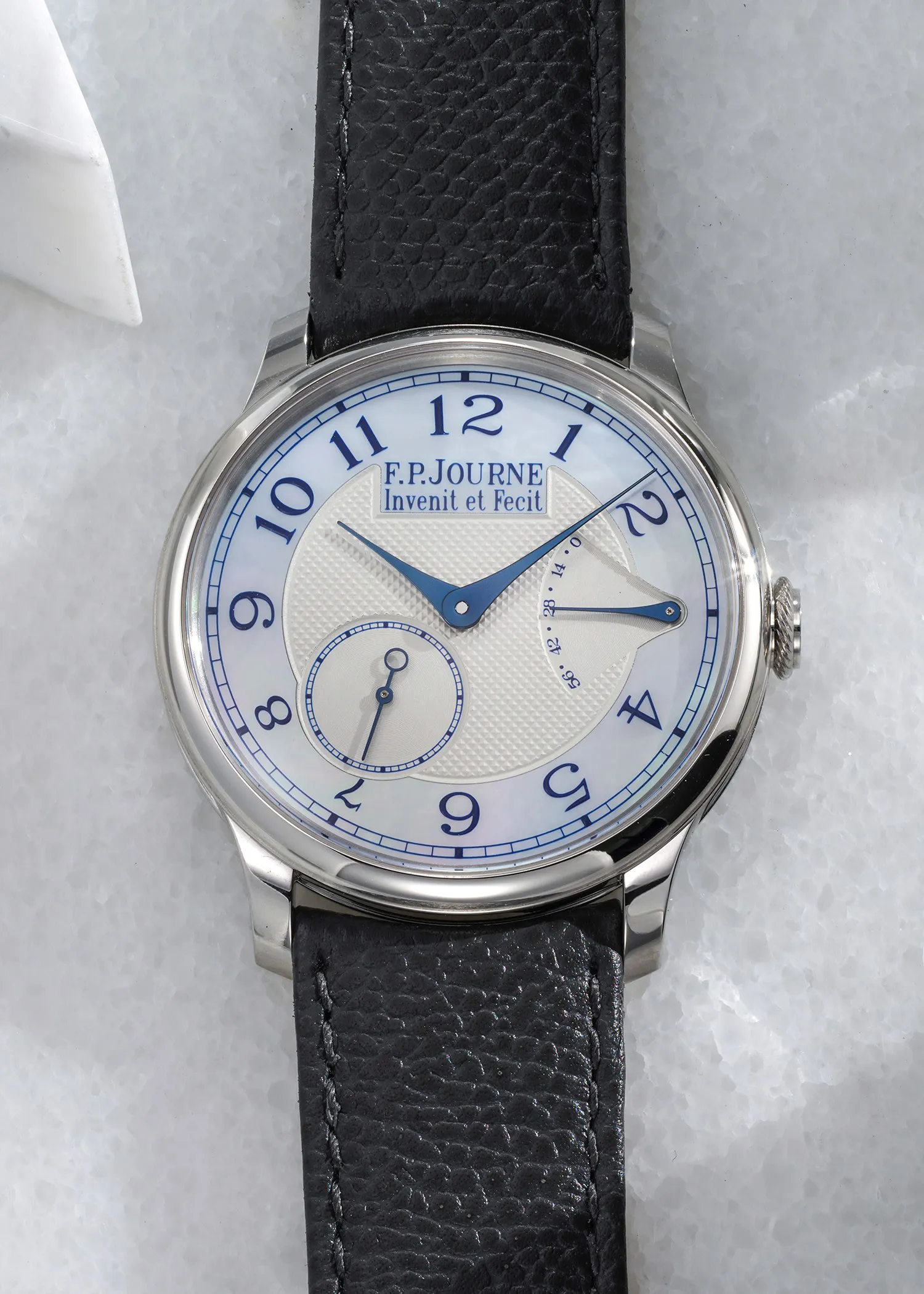 F.P. Journe Chronomètre Souverain 38mm Platinum Mother-of-pearl