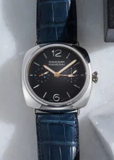 Panerai Radiomir Tourbillon GMT PAM 00316 Platinum Black