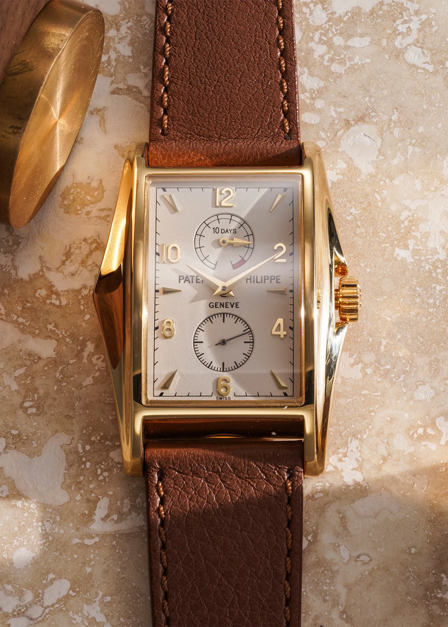 Patek Philippe Gondolo 5100J 34mm Yellow gold Silver