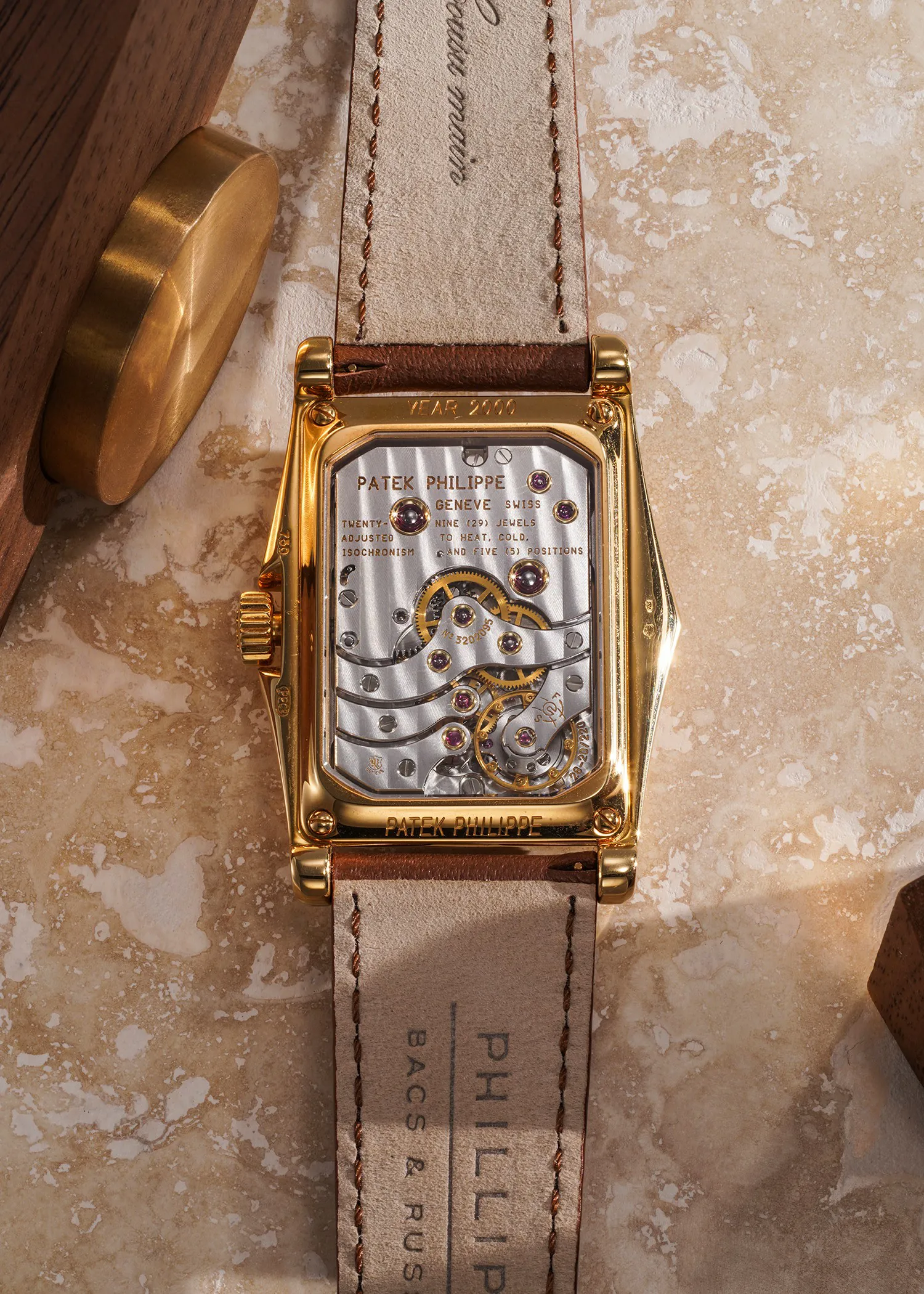 Patek Philippe Gondolo 5100J 34mm Yellow gold Silver 1