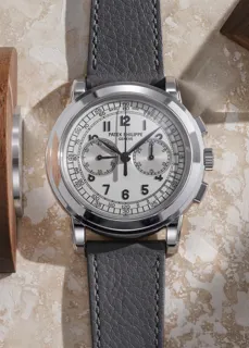 Patek Philippe 5070G-001 White gold Silver