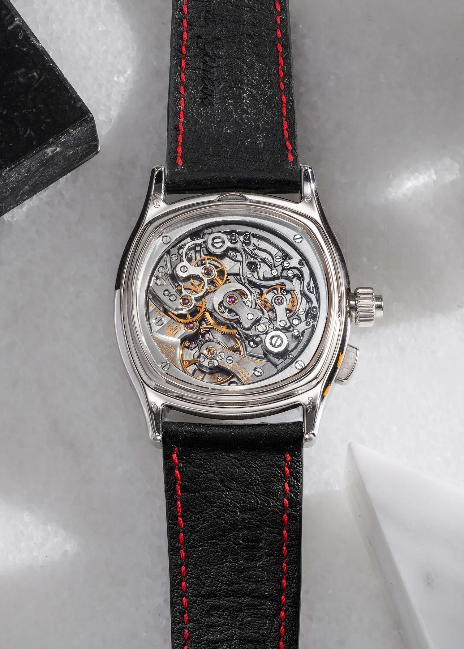 Patek Philippe Perpetual Calendar Split-Seconds Chronograph 5951P-001 37mm Platinum Black 1