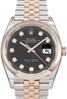 Rolex Datejust 36 126201 Rose gold and Stainless steel