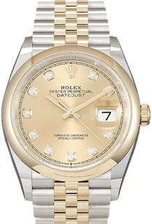 Rolex Datejust 36 126203 Yellow gold and Stainless steel