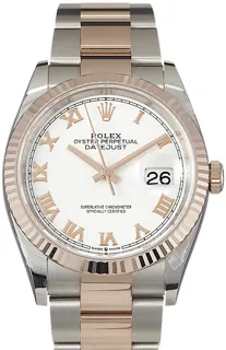 Rolex Datejust 36 126231 Rose gold and Stainless steel