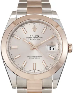 Rolex Datejust 41 126301 Rose gold and Stainless steel