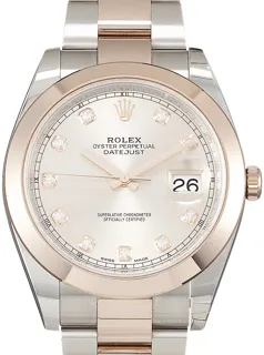 Rolex Datejust 41 126301 Rose gold and Stainless steel