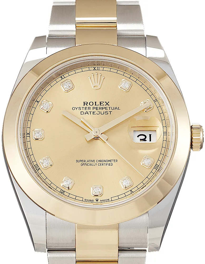 Rolex Datejust 41 126303 41mm Yellow gold and Stainless steel Gold