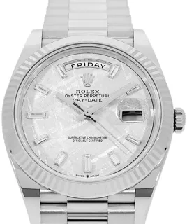 Rolex Day-Date 40 228239 White gold