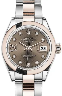 Rolex Lady-Datejust 279161 Rose gold and Stainless steel