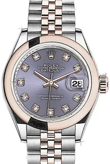 Rolex Lady-Datejust 279161 | Rose gold and Stainless steel