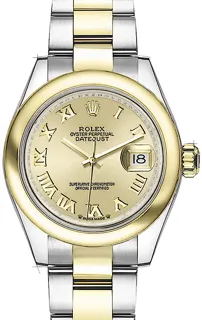 Rolex Lady-Datejust 279163 Yellow gold and Stainless steel