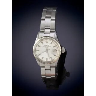 Rolex Oyster Perpetual Date White gold and Stainless steel Gray