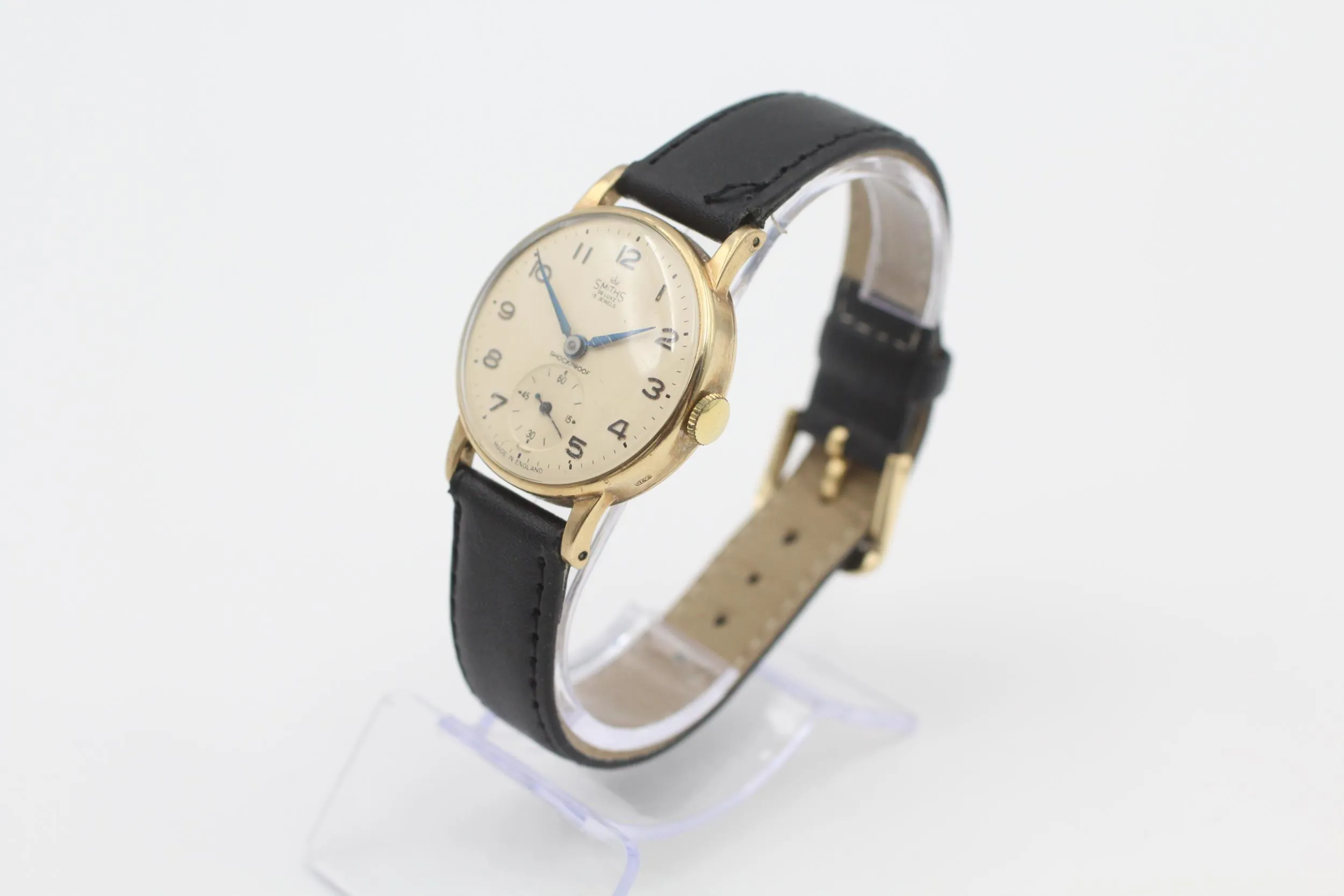 Smiths De Luxe 32mm Yellow gold 1