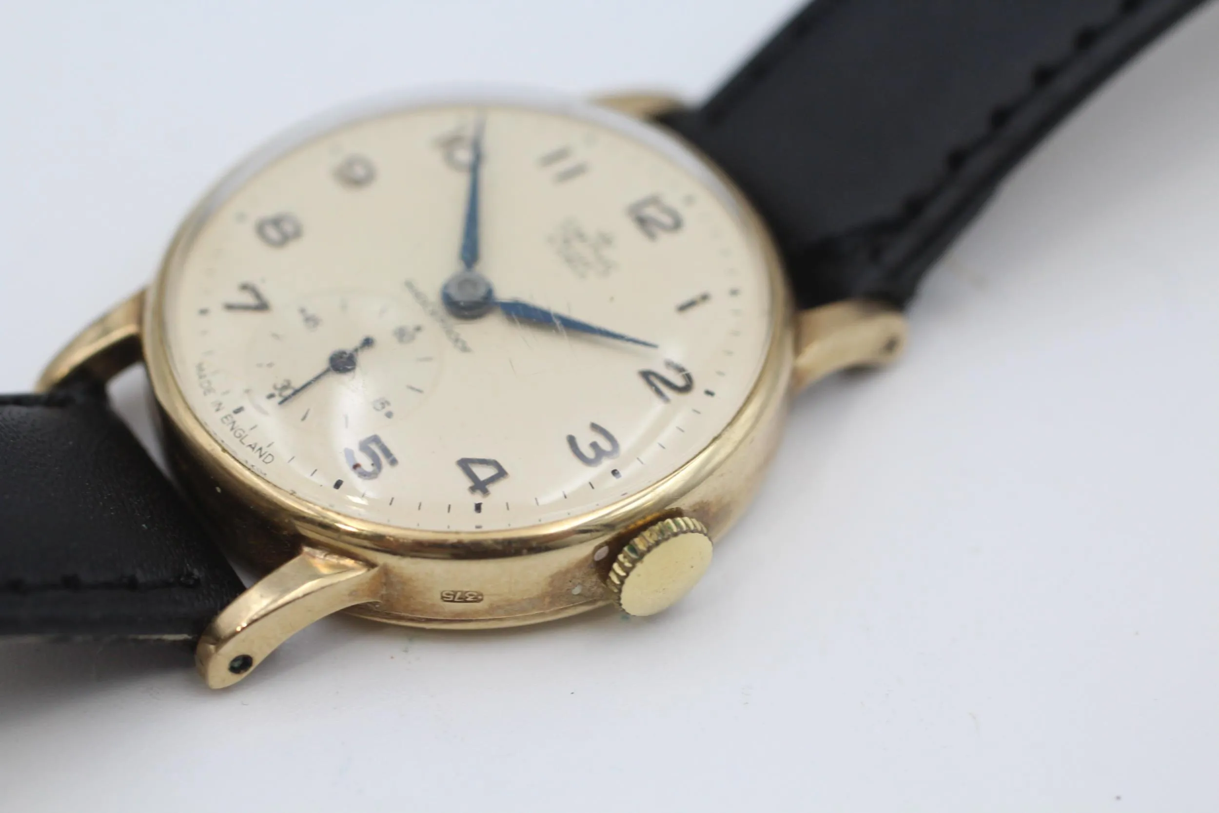 Smiths De Luxe 32mm Yellow gold 2