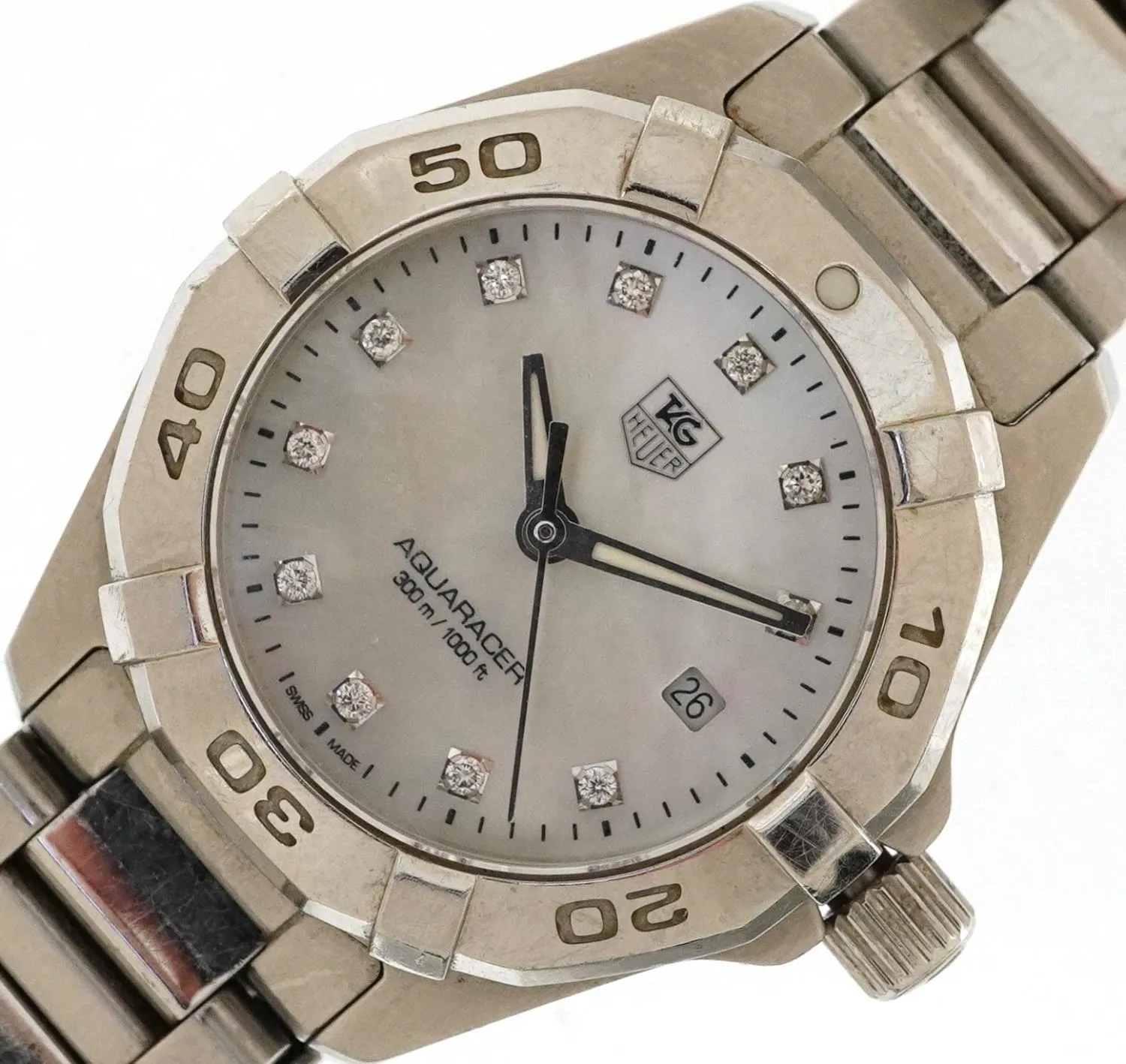 TAG Heuer Aquaracer WAY1413 28mm Mother-of-pearl