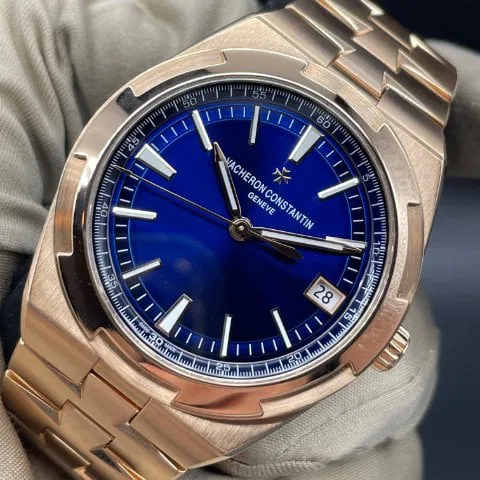 Vacheron Constantin Overseas 4500V/110R-B705 41mm Rose gold Blue