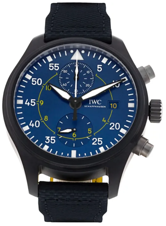 IWC Pilot IW389008 44mm Ceramic Blue