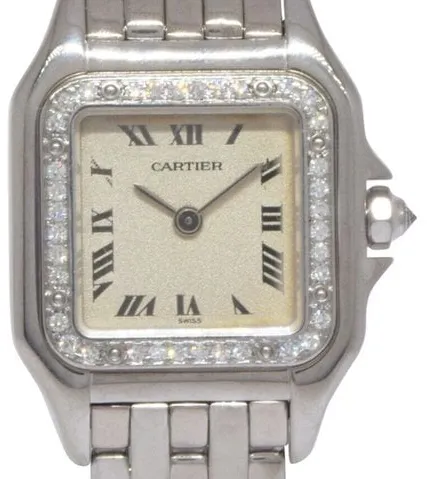 Cartier Panthère 1660 22mm White gold Champagne