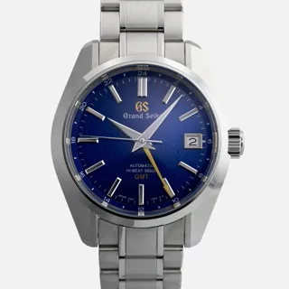 Grand Seiko Heritage Hi-Beat 36000 SBGJ261 40mm Stainless steel Blue