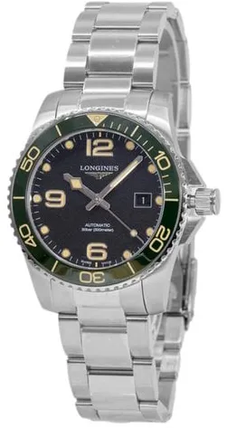 Longines HydroConquest L37814056 41mm Stainless steel Black