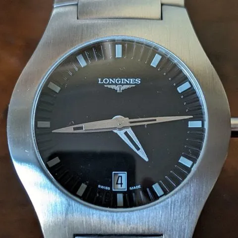 Longines Oposition L3.617.4 36mm Steel Black