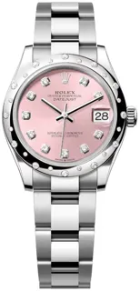 Rolex Datejust 278344RBR-0033 White gold and Stainless steel Pink set with diamonds