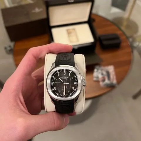 Patek Philippe Aquanaut 5167A-001 40mm Stainless steel Black