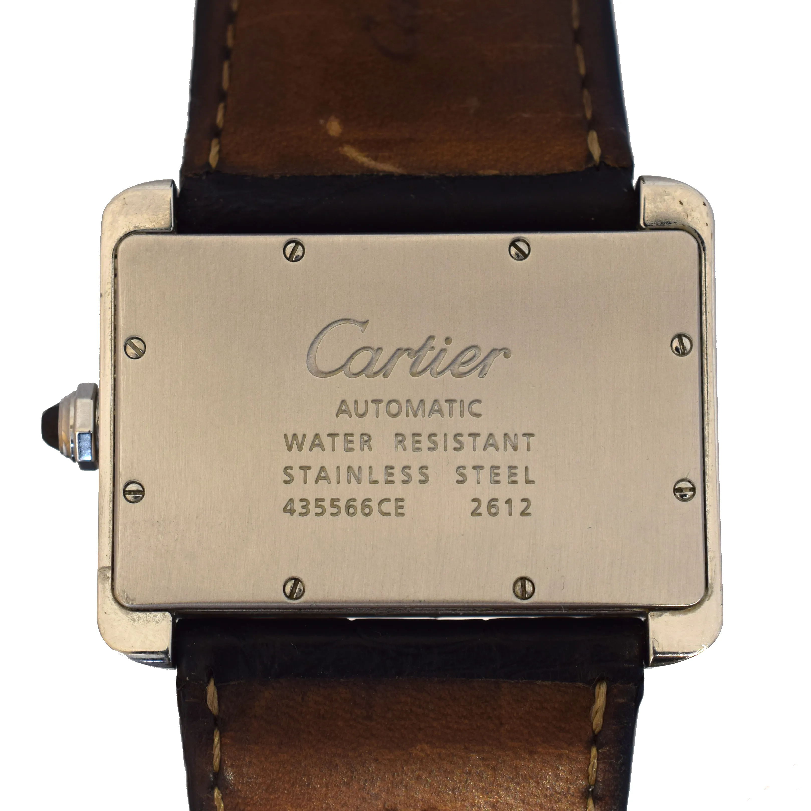 Cartier Tank Divan 2612 38mm Stainless steel Cream 1