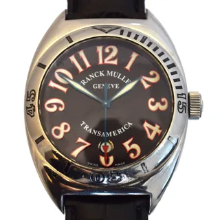 Franck Muller Transamerica 2000 SC P Stainless steel Black