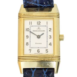 Jaeger-LeCoultre Reverso 260.1.86 Yellow gold Cream