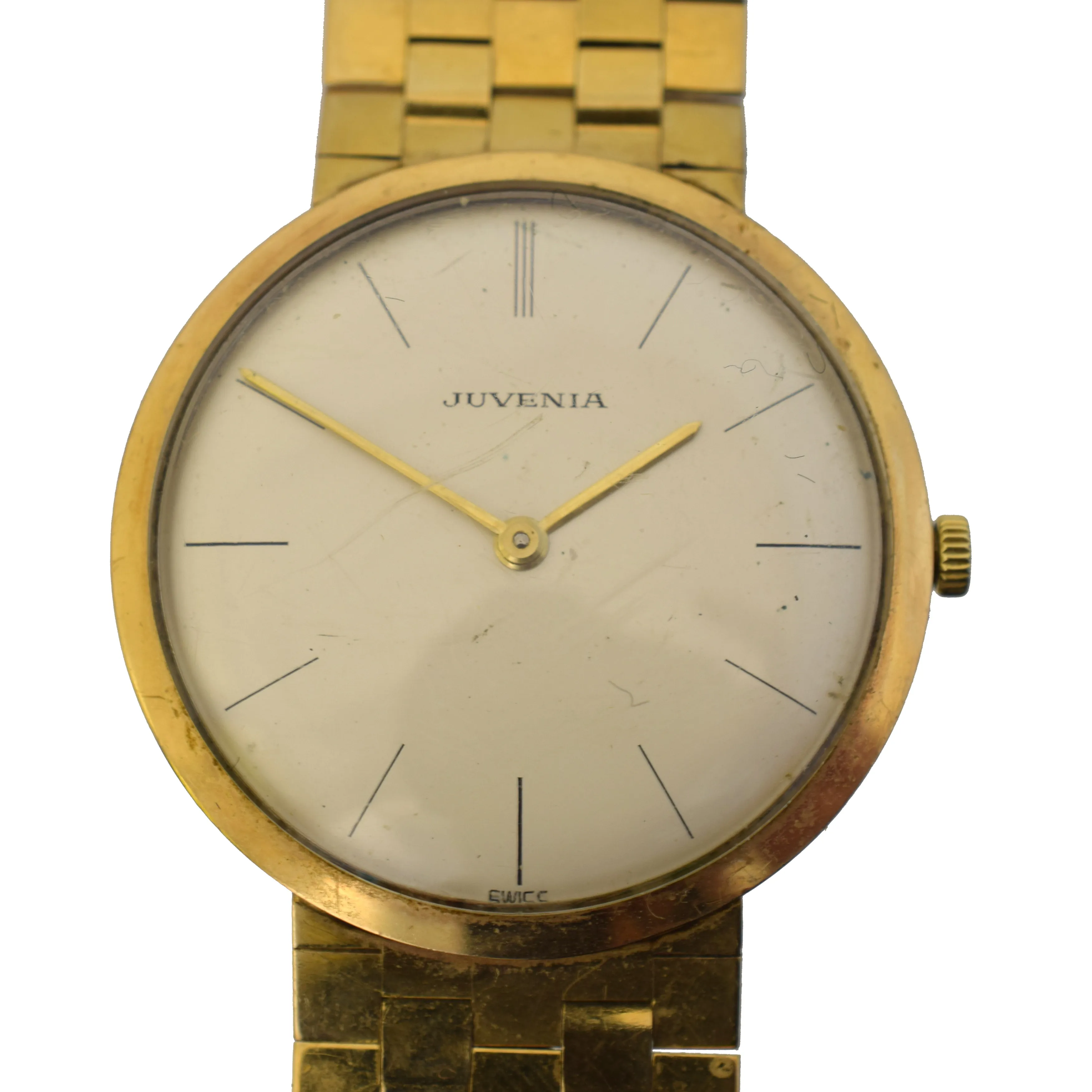 Juvenia 33mm Yellow gold Cream