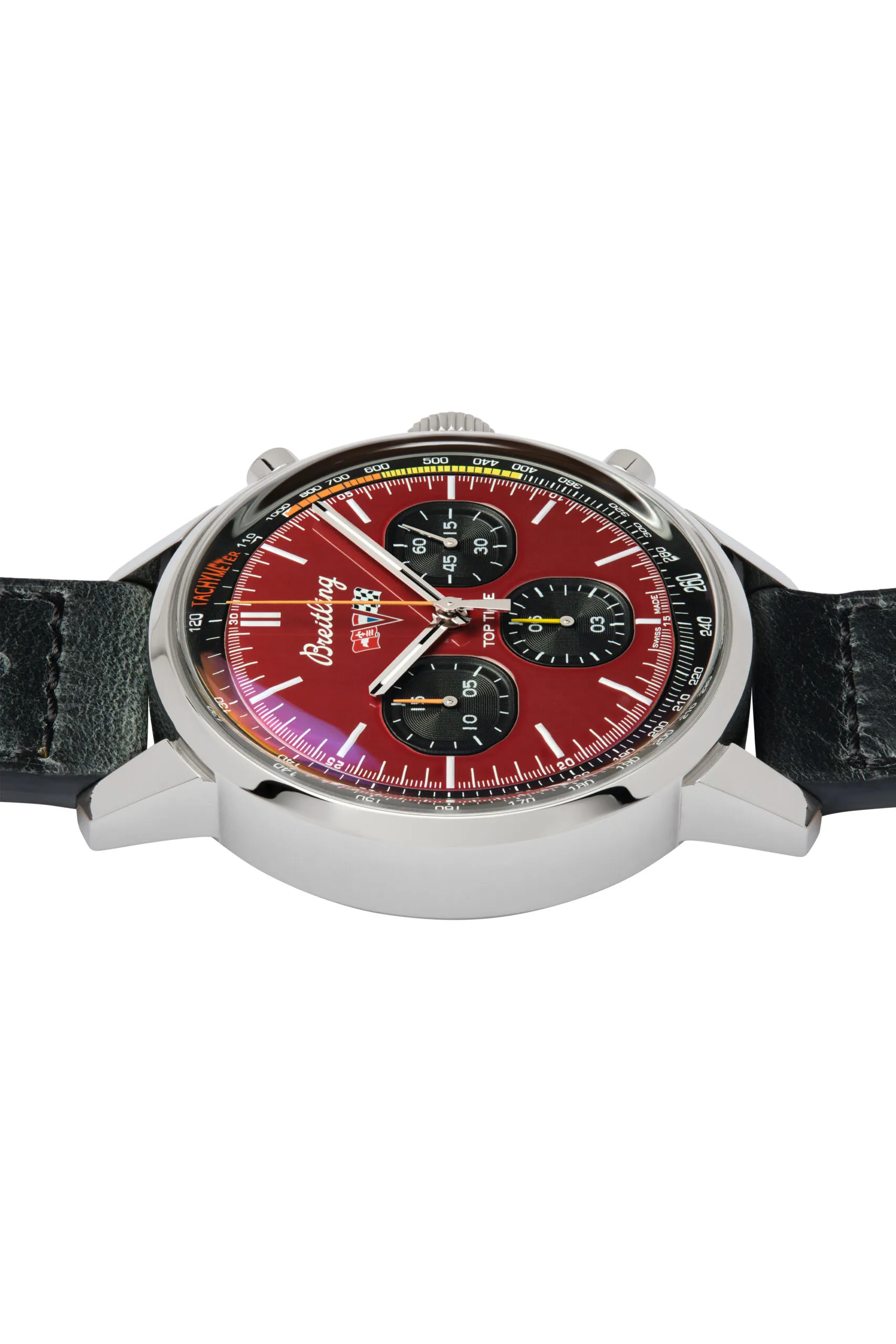 Breitling Premier A25310 42mm Stainless steel Red 1