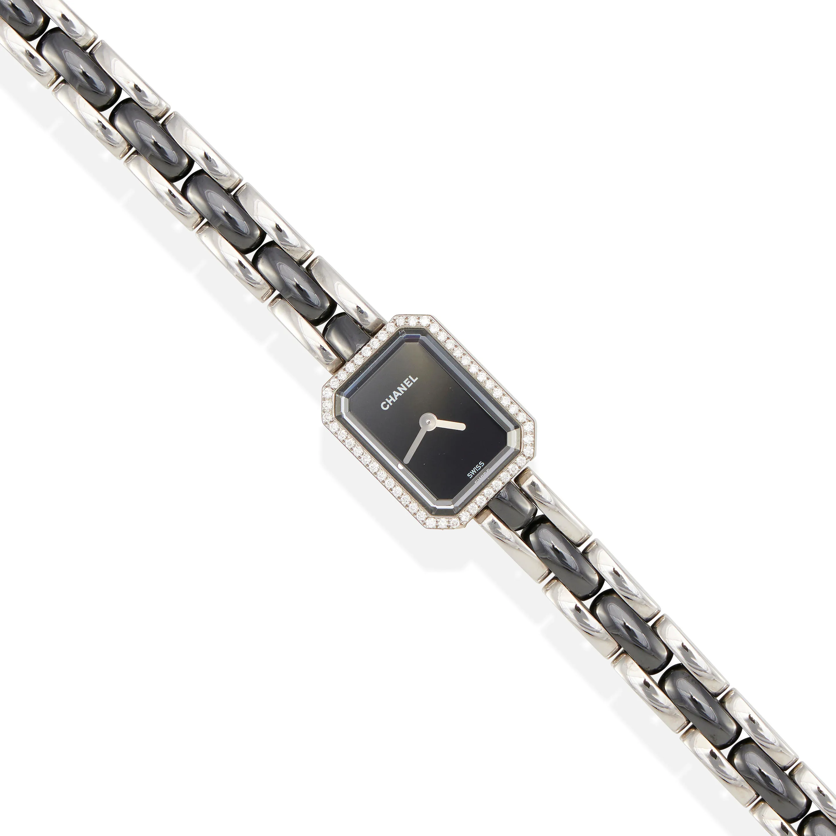 Chanel JC30269 15mm Stainless steel and Diamond