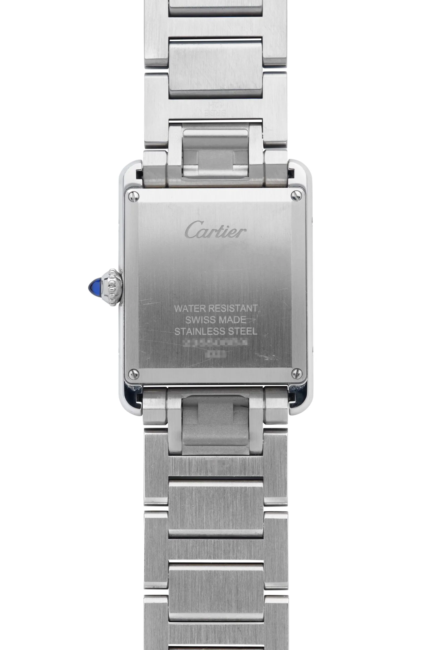 Cartier Tank WSTA0056 33.7mm Stainless steel Green 3